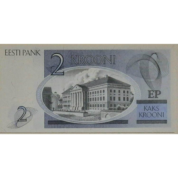 ESTONYA 2 KROONİ PİK P-70 YIL 1992  KONDİSYON 10/10
