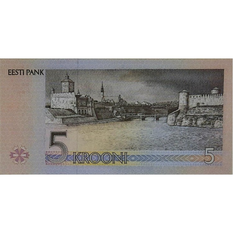 ESTONYA 5 KROONİ PİK P-76YIL 1994  KONDİSYON 10/10