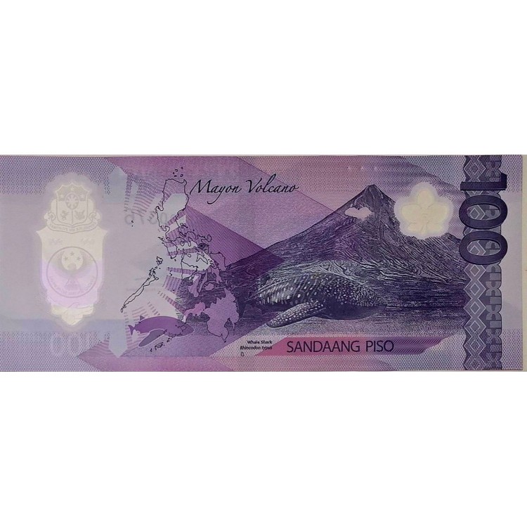 FİLİPİNLER 100 PİSO  PİK P-250a YIL 2024 KONDİSYON 10/10 