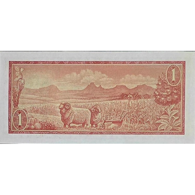 GÜNEY AFRİKA 1 RAND PİK P-115/b YIL 1966/72 KONDİSYON 10/10 