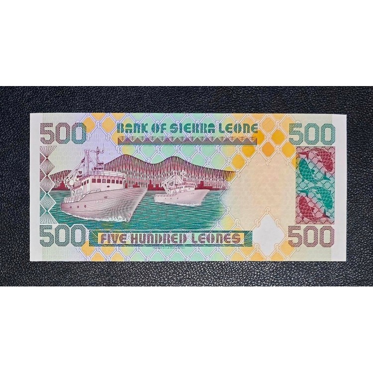 SİERRA LEONE 500 LEONES PİK P- 23 YIL 1995  KONDİSYON 10/10