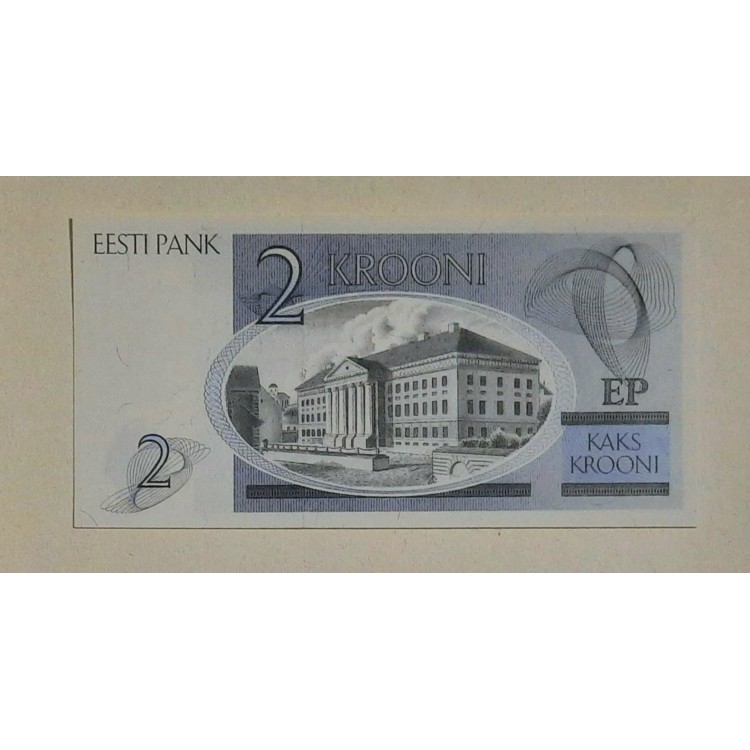 ESTONYA 2 KROONİ PİK P-70 YIL 1992  KONDİSYON 10/10