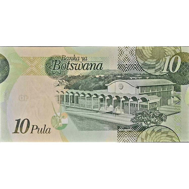 BOTSWANA 10 PULA 2014 P#30/d KONDİSYON 10/10