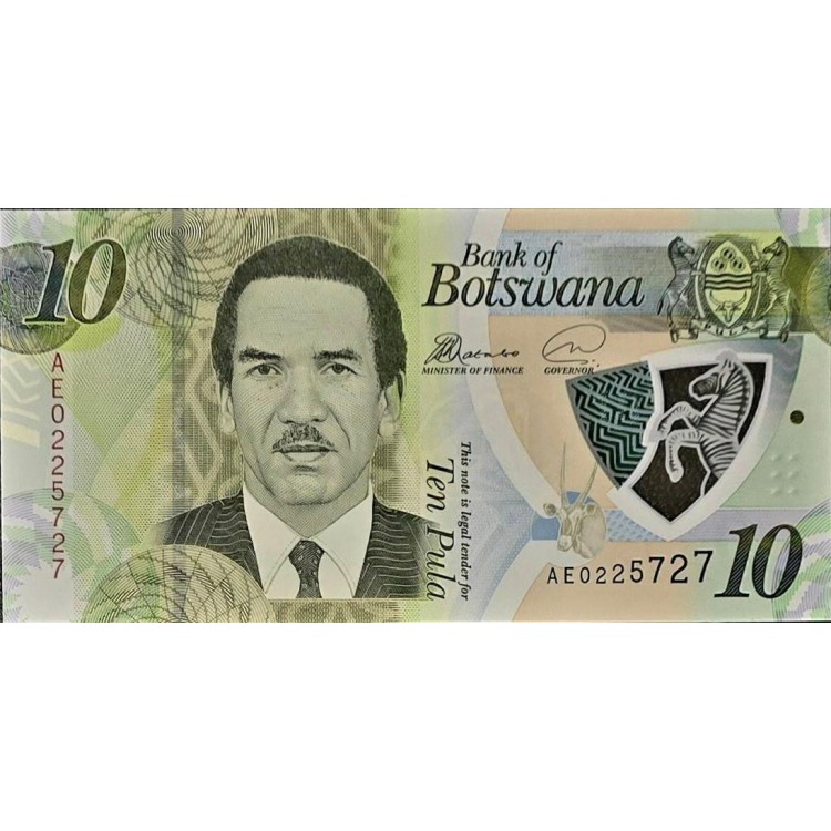BOTSWANA 10 PULA  KONDİSYON 10/10