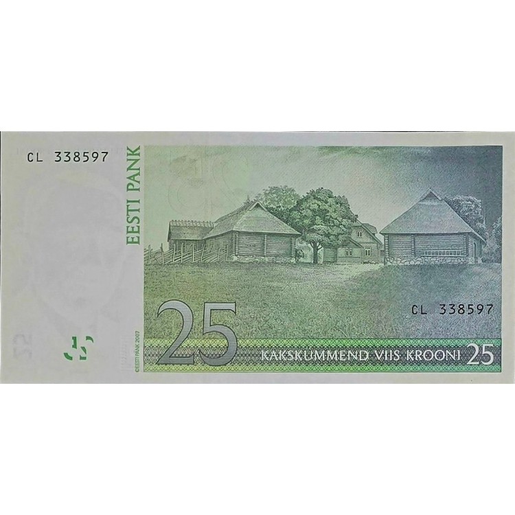 ESTONYA 25 KROONİ    KONDİSYON 10/10