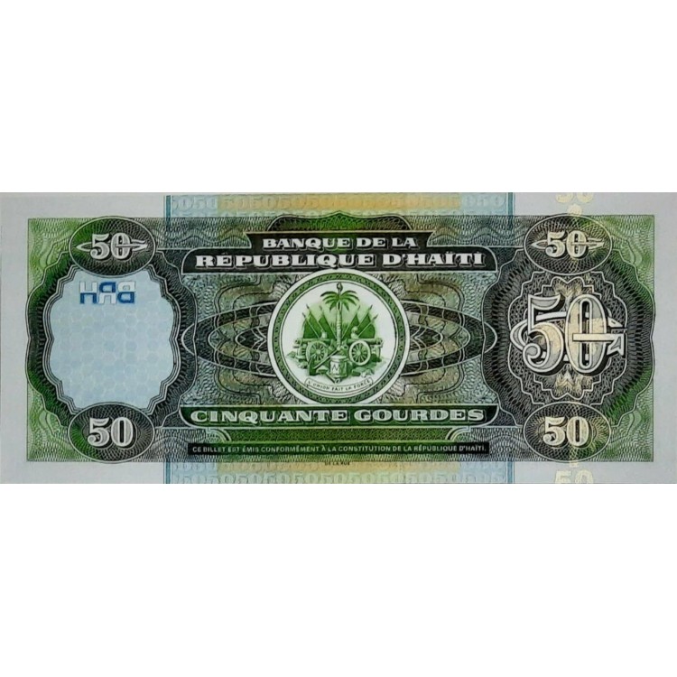 HAİTİ 50 GOURDES PİK P-267 YIL 2003 KONDİSYON 10/10