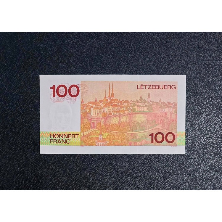 LÜKSEMBURG 100 FRANCS  1993 P#58 KONDİSYON 10/10