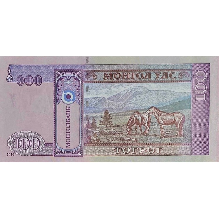 MOGOLİSTAN 100 TUGRİK   KONDİSYON 10/10 
