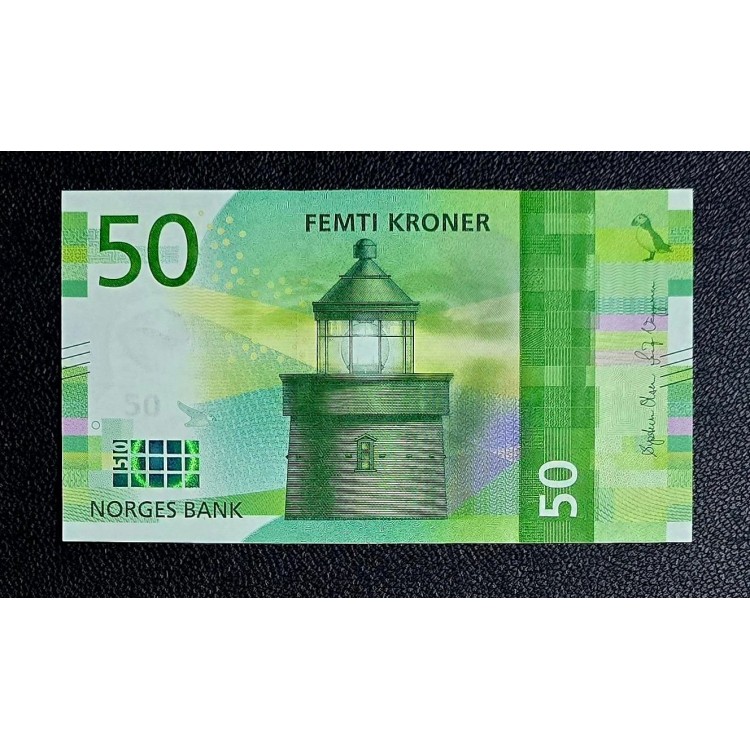 NORVEÇ 50 KRONOR 2017 P#53  KONDİSYON 10/10
