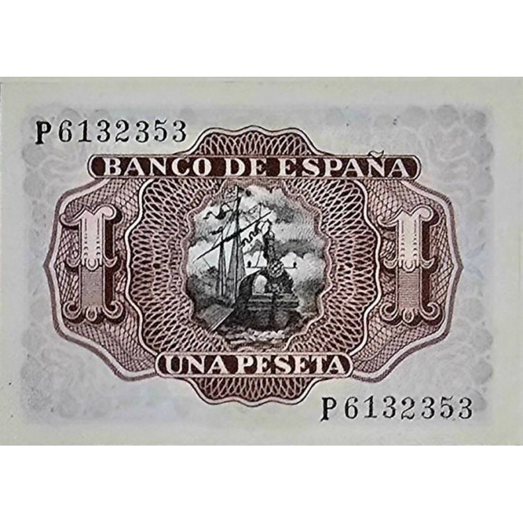 İSPANYA 1 PESETA PİK P-144 YIL 1953 KONDİSYON 10/10