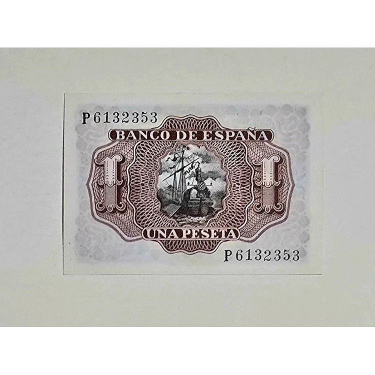 İSPANYA 1 PESETA PİK P-144 YIL 1953 KONDİSYON 10/10
