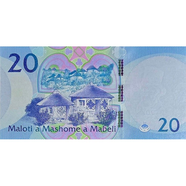 LESOTHO 20 MALOTİ  KONDİSYON 10/10
