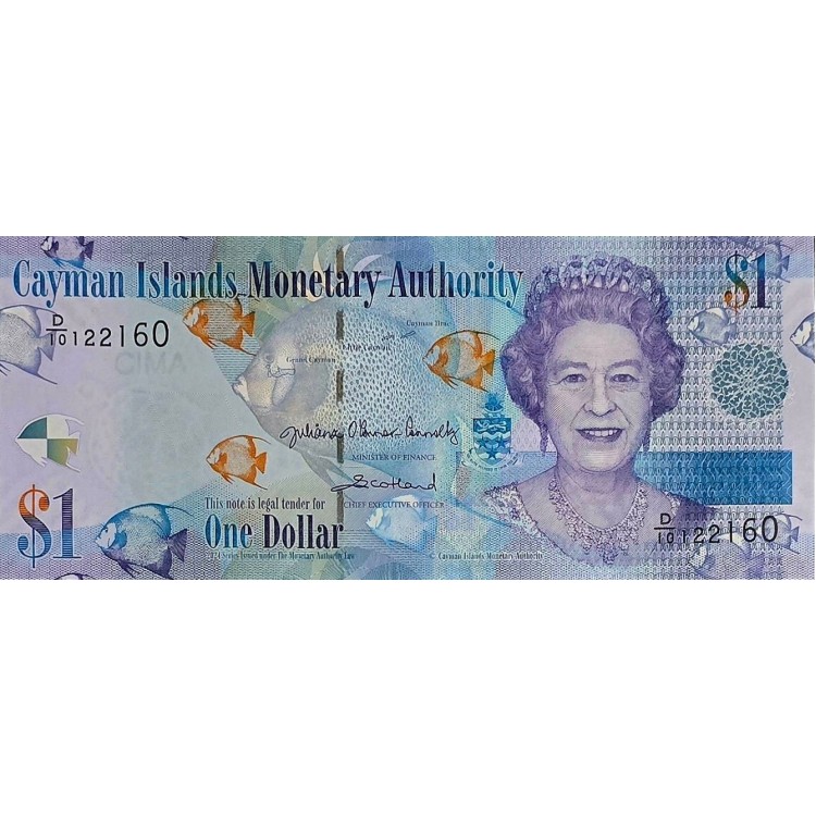 CAYMAN ADALARI 1 DOLLARS  KONDİSYON 10/10