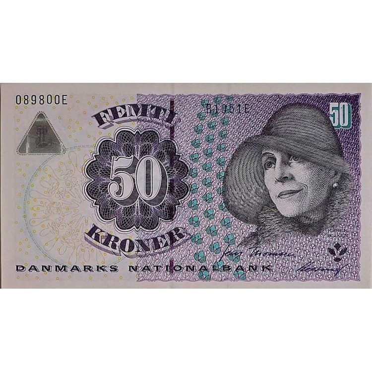 DANİMARKA 50 KRONER KONDİSYON 10/10