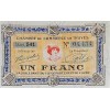 FRANSA (TROYES) 1 FRANC 1926 KONDİSYON 10/10