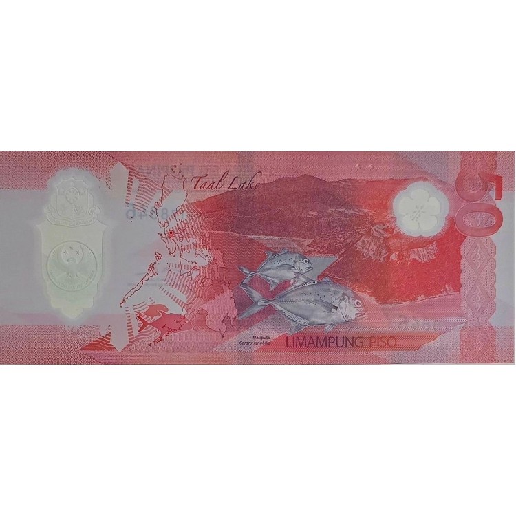 FİLİPİNLER 50 PİSO  PİK P-237 YIL 2025 KONDİSYON 10/10 