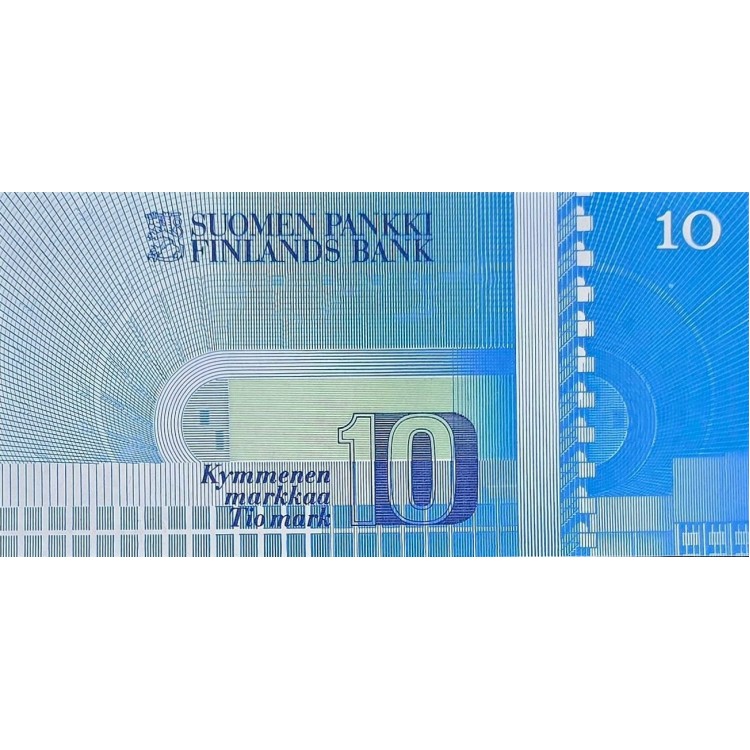 FİNLANDİYA 10 MARKKA 1986 P#113 KONDİSYON 10/10