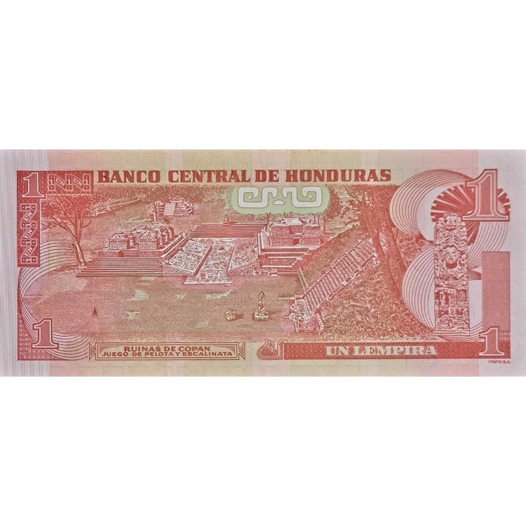 HONDURAS 1 LEMPİRA 2019 P#99/d KONDİSYON 10/10