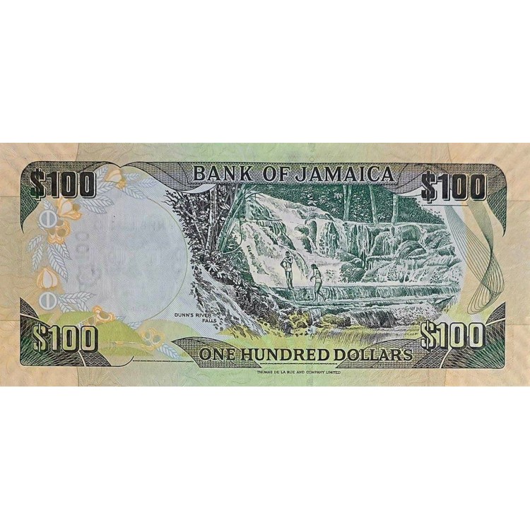 JAMAİKA 100 DOLAR PİK P-84/d YIL 2009 KONDİSYON 10/10 