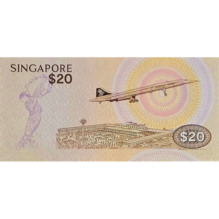 SİNGAPUR 20 DOLLARS  KONDİSYON 10/9,5