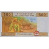 MERKEZİ AFRİKA DEVLETLERİ  C-ÇAD 500 FRANCS 2002 P#606C KONDİSYON 10/10