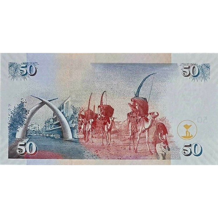 KENYA 50 SHİLLİNGS PİK P -47/e YIL 2010 KONDİSYON 10/10
