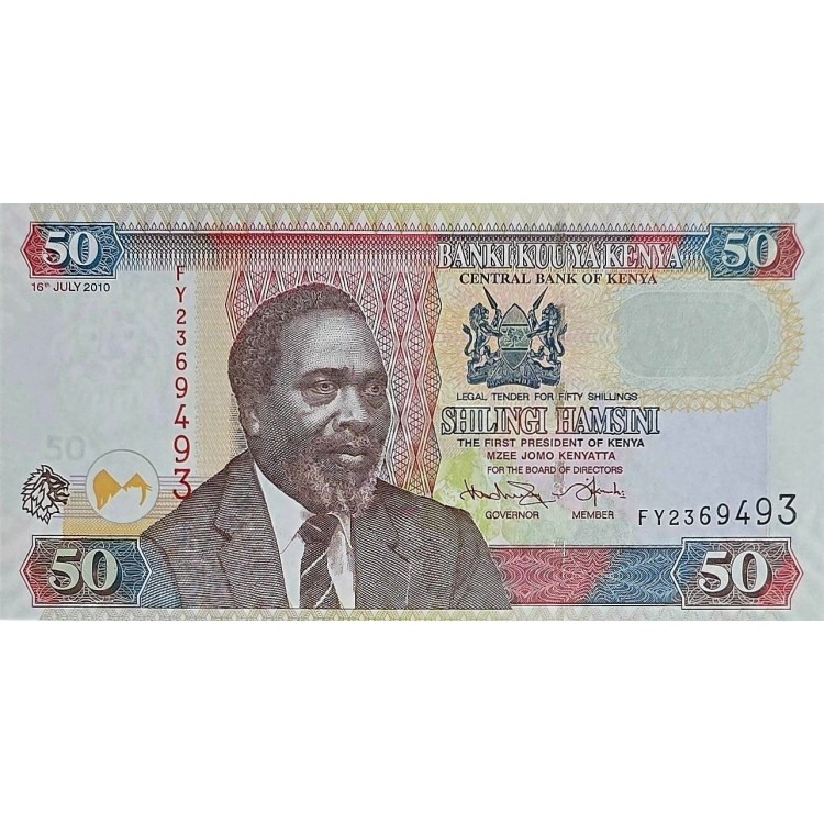KENYA 50 SHİLLİNGS  KONDİSYON 10/10