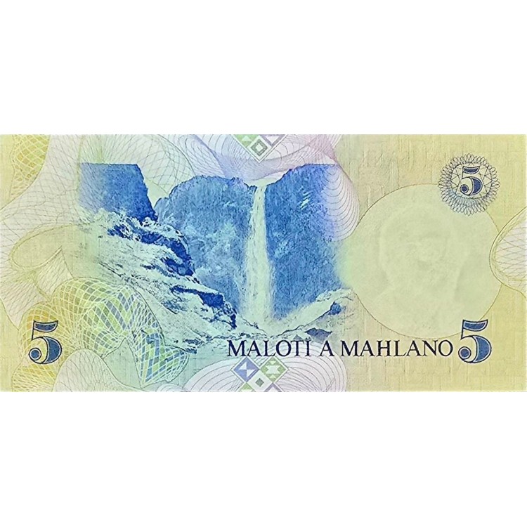 LESOTHO 5 MALOTİ PİK P-10 YIL 1989 KONDİSYON 10/10