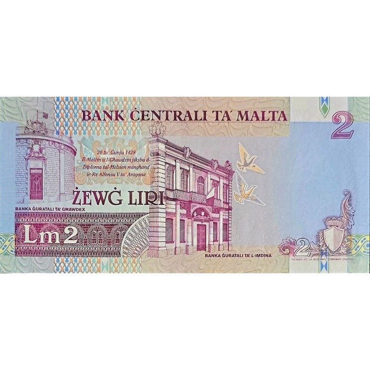 MALTA 2 LİRİ  KONDİSYON 10/10