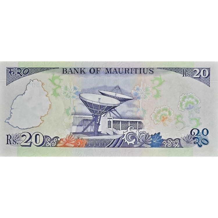 MAURİTİUS 20 RUPEES 1985 P#36 KONDİSYON10/10