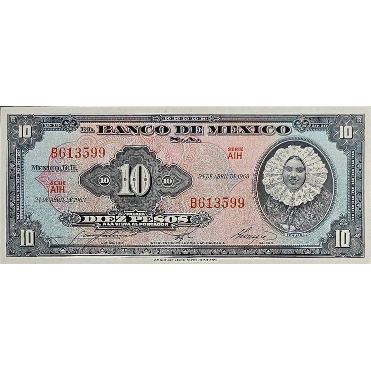 MEKSİKA 10 PESOS KONDİSYON 10/10