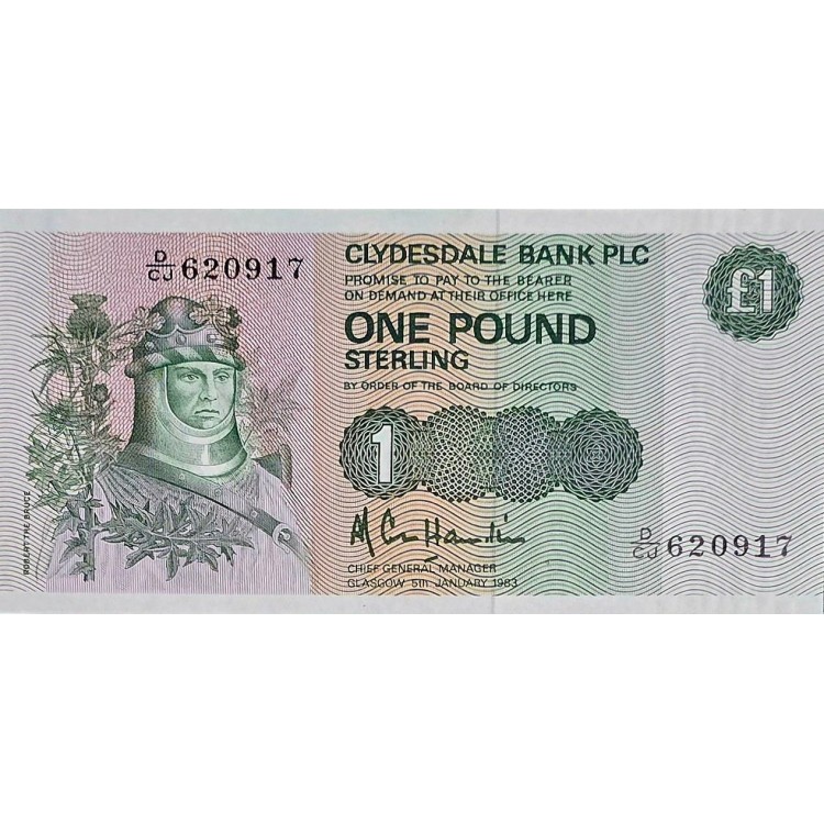 İSKOÇYA 1 POUND  KONDİSYON 10/10