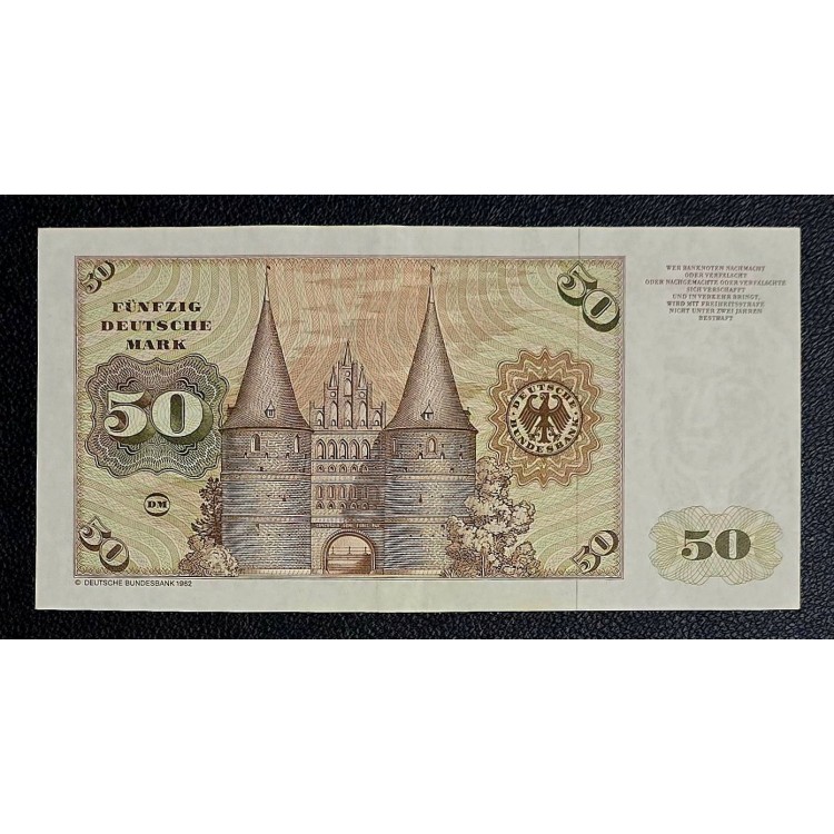 ALMANYA 50 MARK 1980 P#33d  KONDİSYON 10/8,5